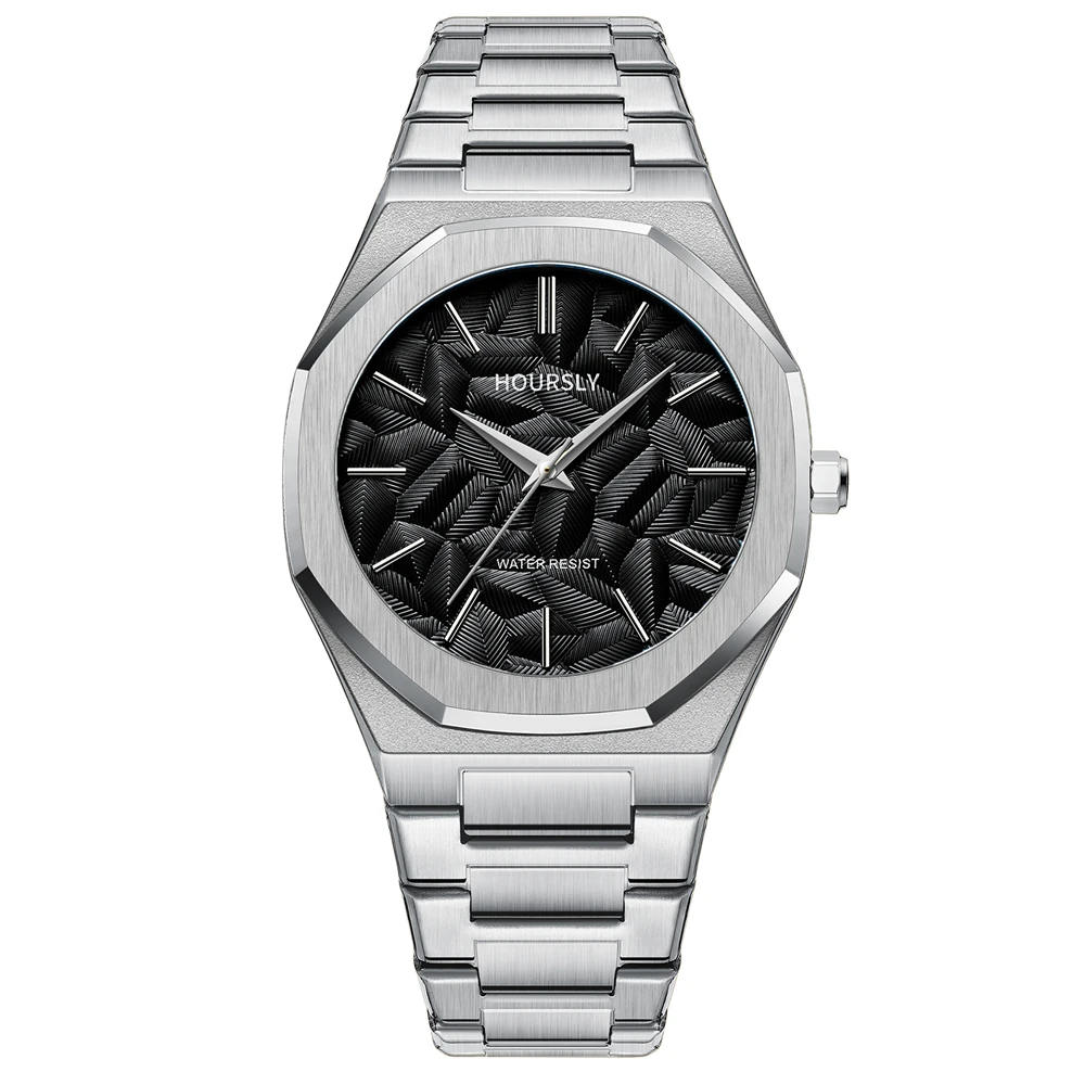 Elegante Waterdichte RVS Horloge met Japanse Beweging en Verstelbare Band voor Zakelijk en Casual Gebruik 5