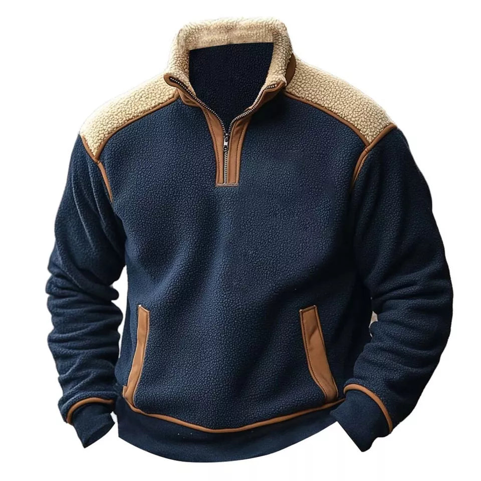 Maison Clément Paris™ - Pull zippé à quartz rétro