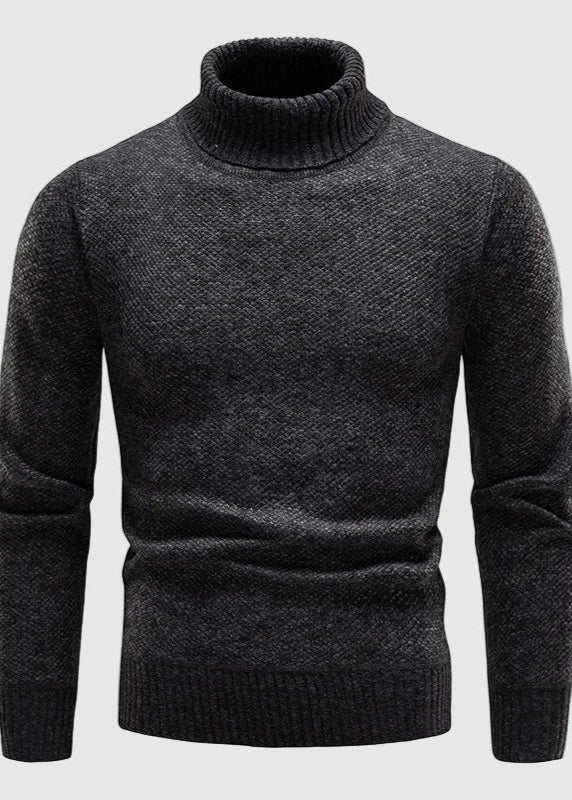 MAISON CLÉMENT PARIS | PULL COL ROULÉ EN 100% LAINE