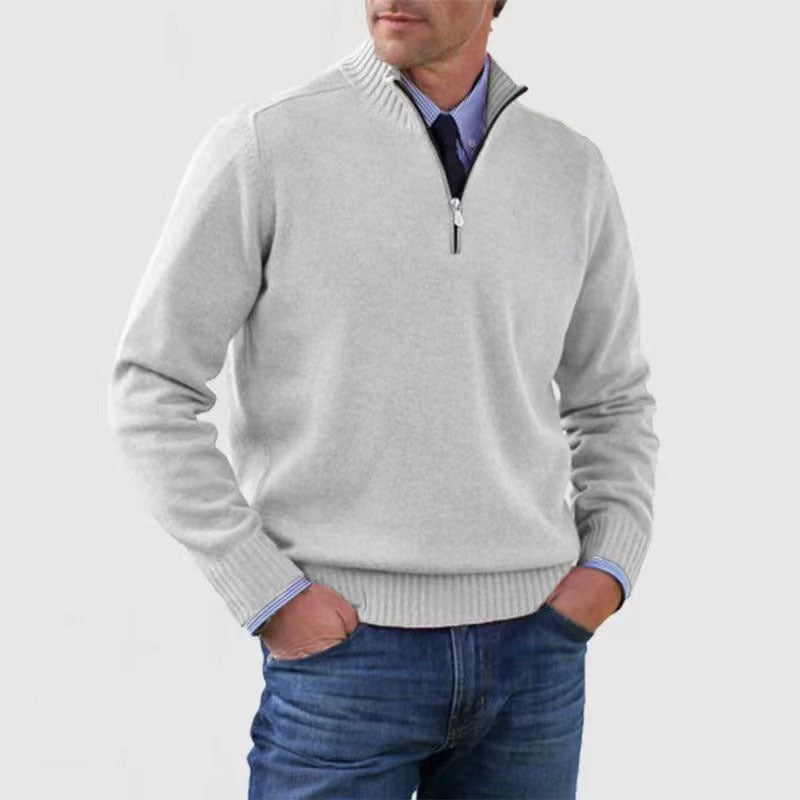 Howard | Pull zippé – chaleur classique et élégance moderne