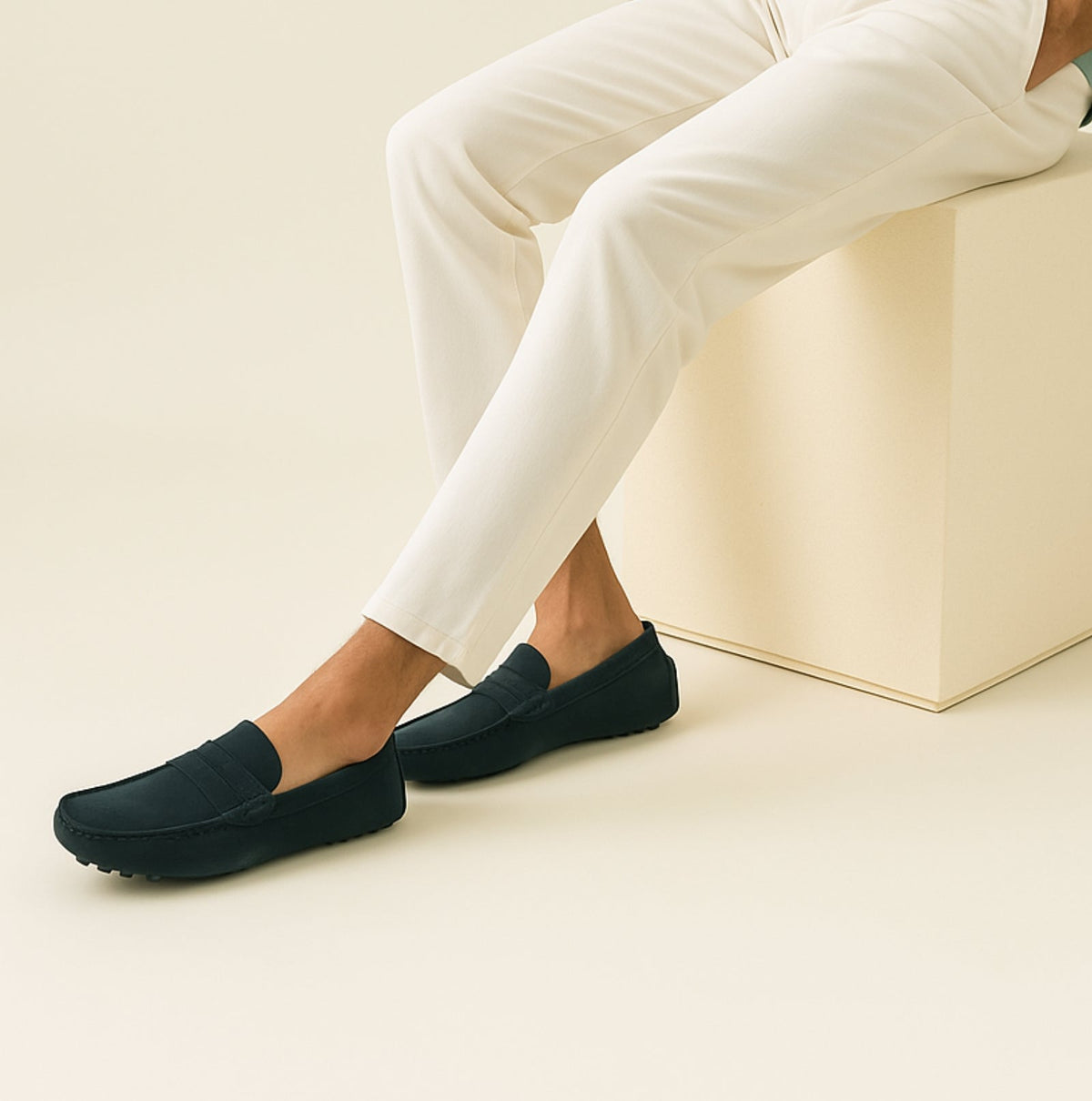 Loafers en daim italiens chics 2025