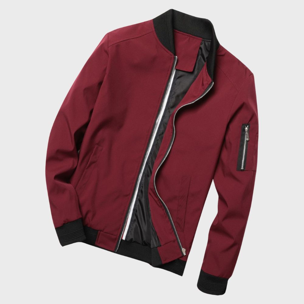 Blouson bomber slim fit léger