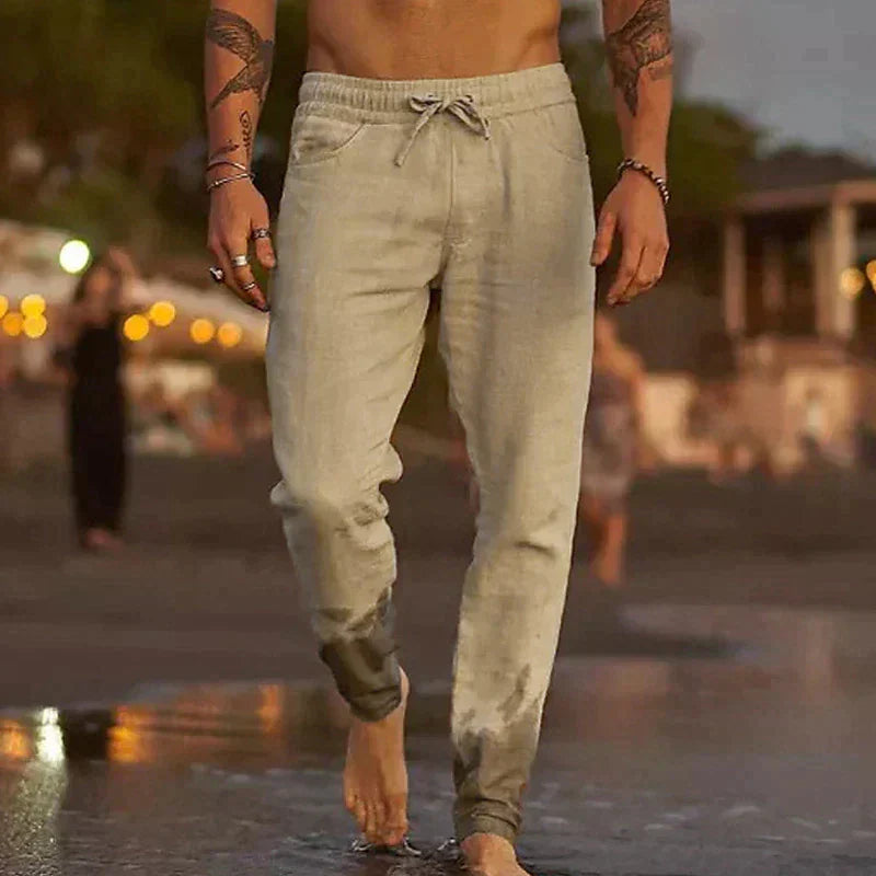 Pantalon 100% Lin en Style Old Money | Maison Clément Paris