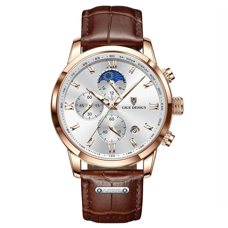Montre de luxe avec design artisanal et bracelet en cuir | Maison Clément Paris