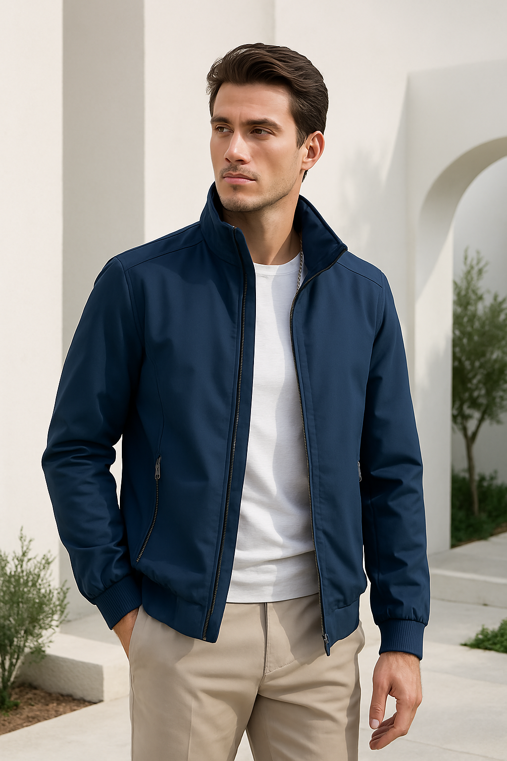 Mark – Veste à fermeture éclair complète