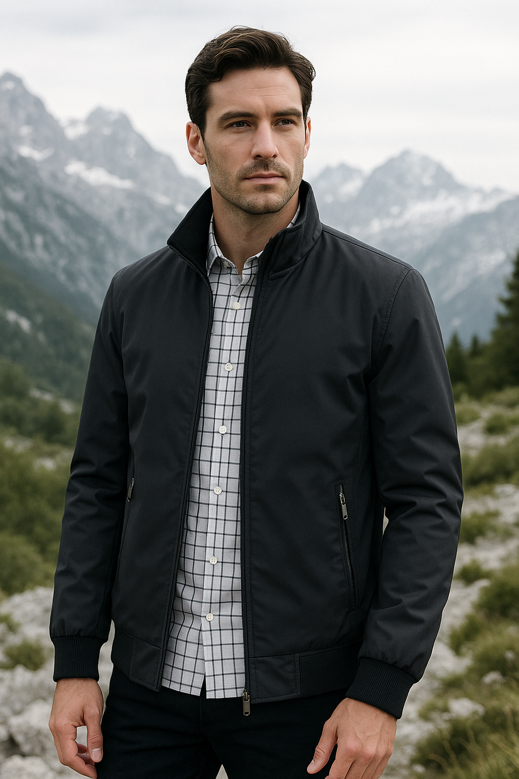Mark – Veste à fermeture éclair complète