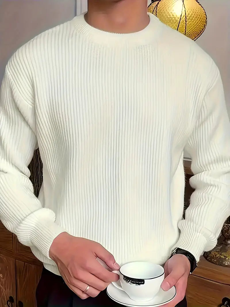 Miles – Pull d'hiver décontracté pour hommes à coupe relax