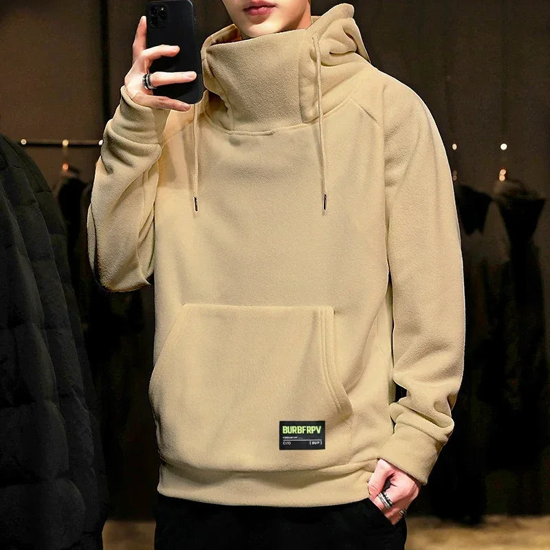 Hoodie d'Hiver Oversize Streetwear pour Hommes