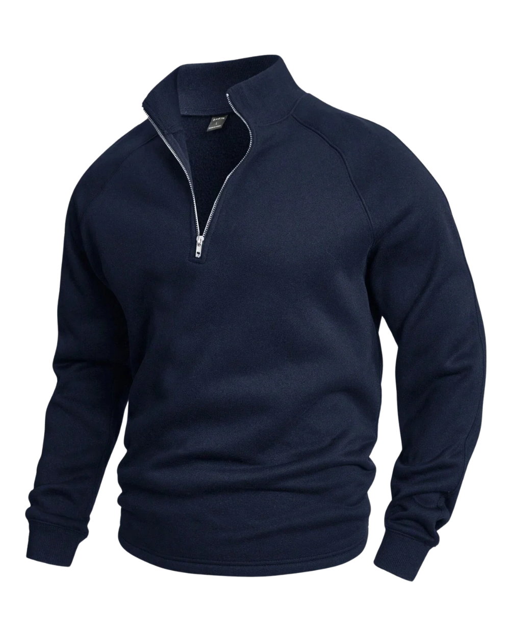 Pull demi-zip