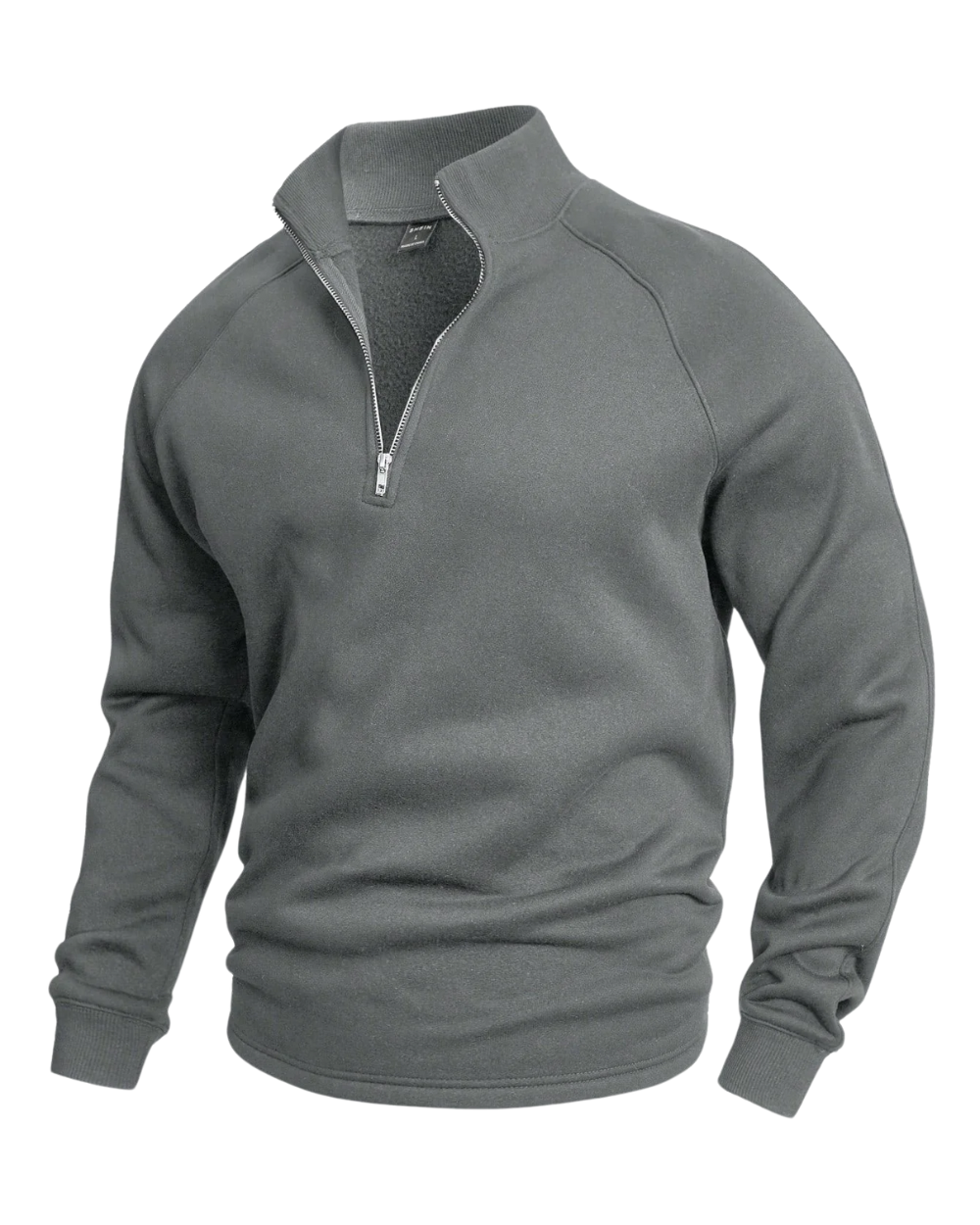 Pull demi-zip