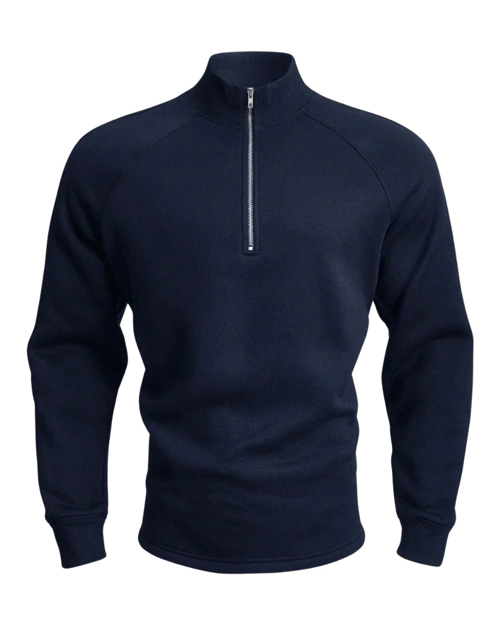 Pull demi-zip