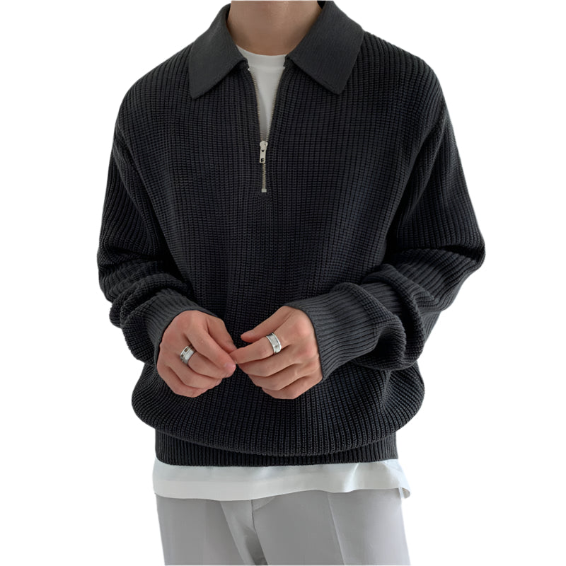 Pull zippé Monaco