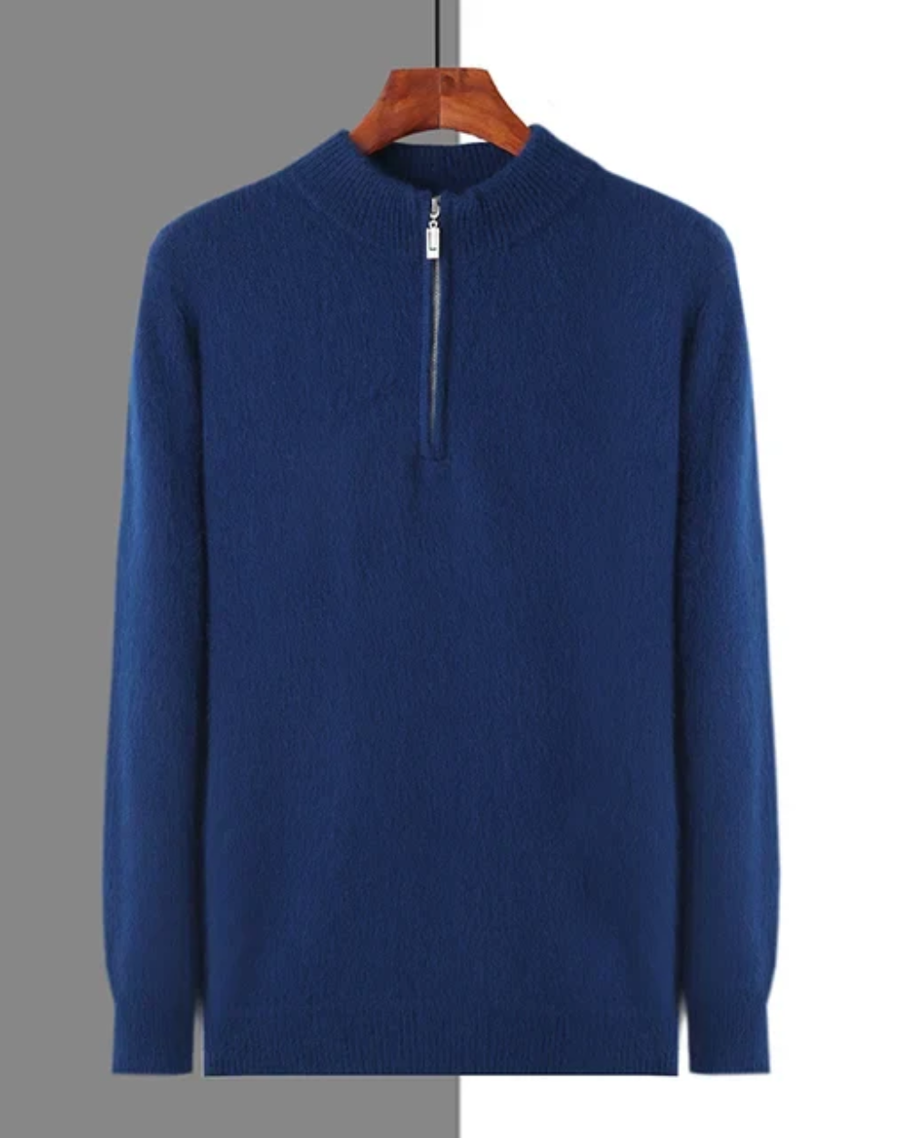 Pull zippé en cachemire de Genève