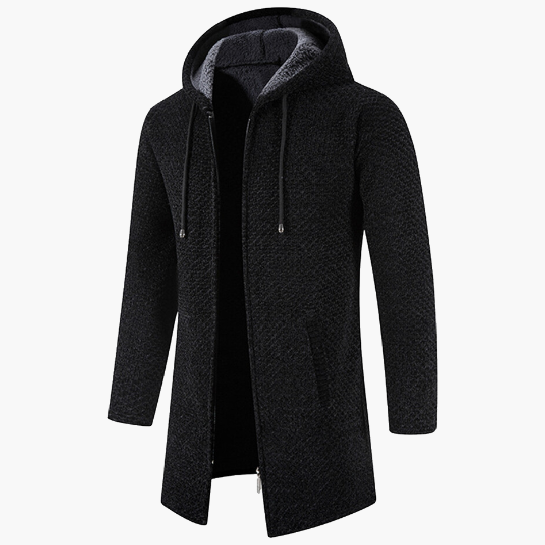 Agustín - Cardigan long en laine