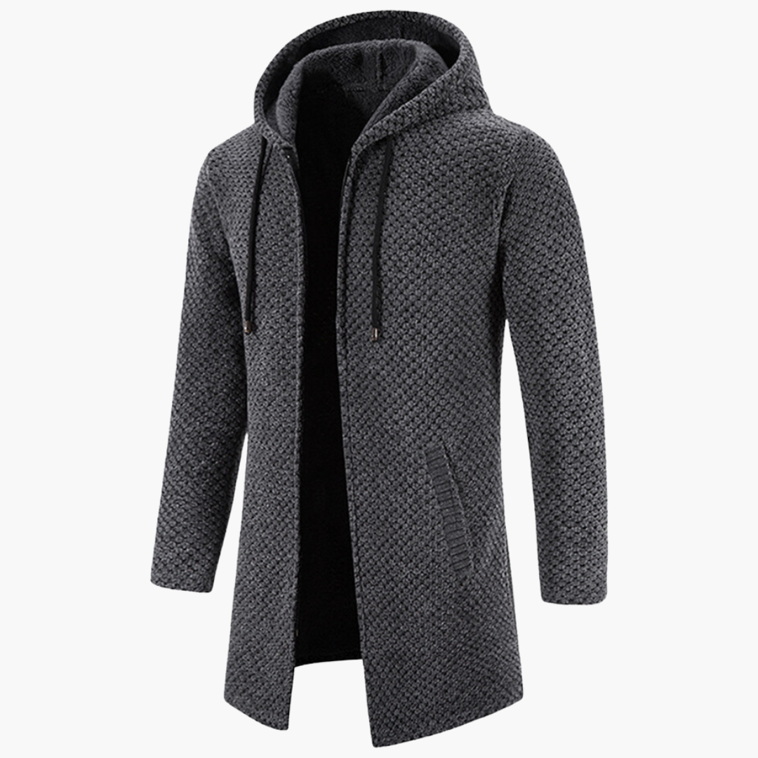 Agustín - Cardigan long en laine