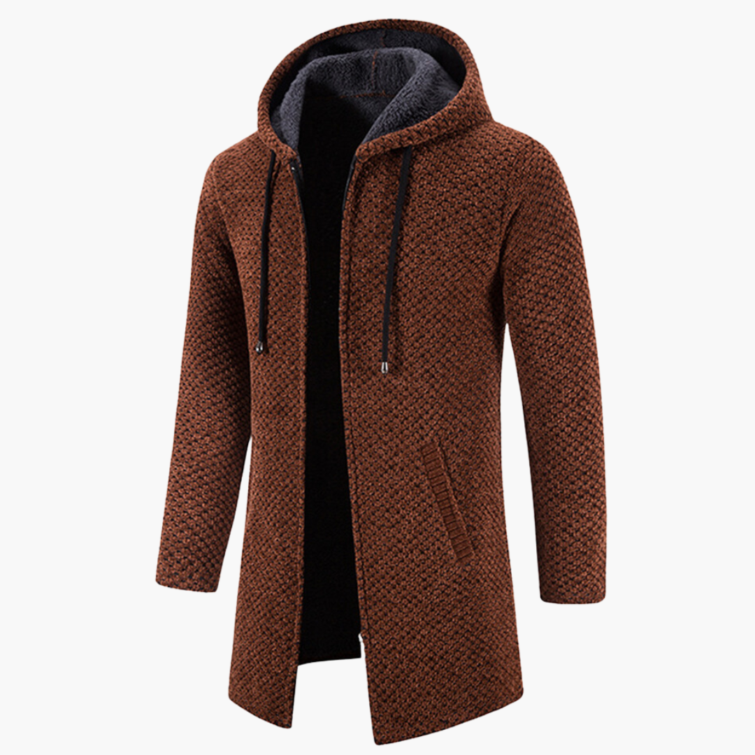 Agustín - Cardigan long en laine