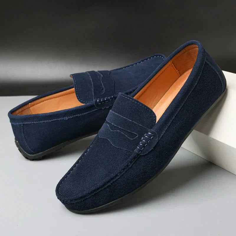 Mocassins Rétro en Daim pour Hommes | Maison Clément Paris