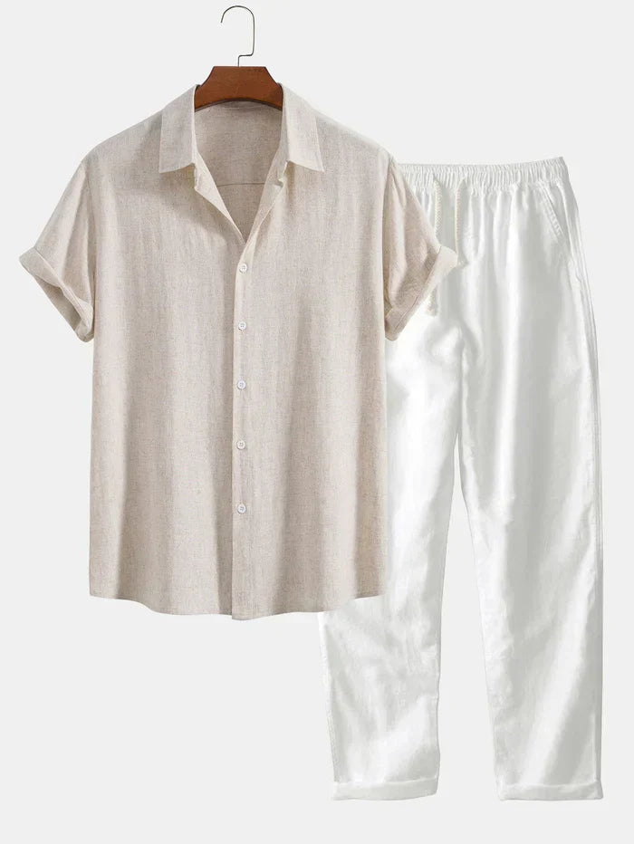 Ensemble d’été en lin élégant