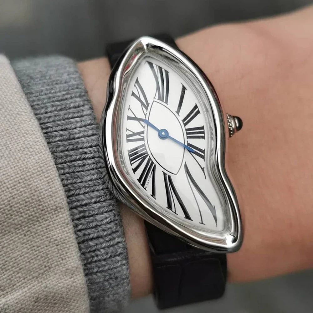 Crash – Montre en cuir suisse