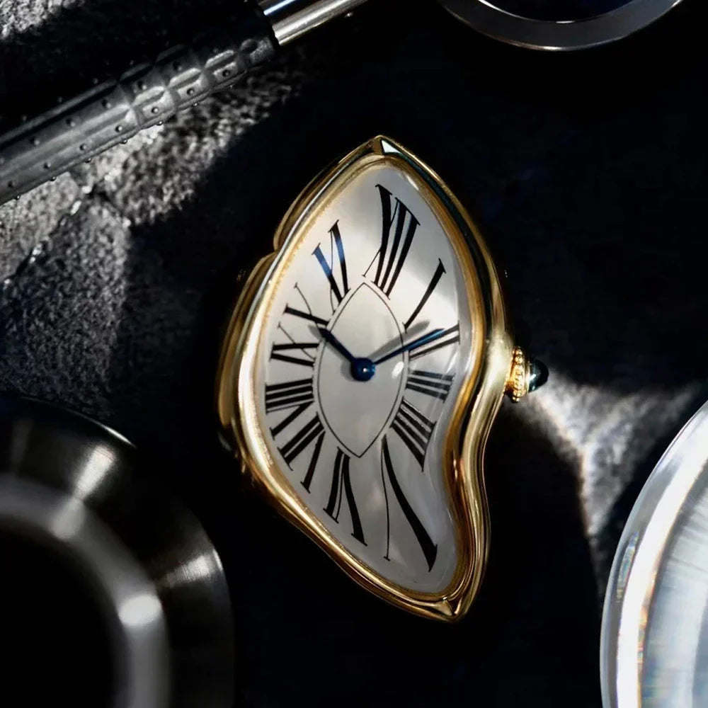 Crash – Montre en cuir suisse