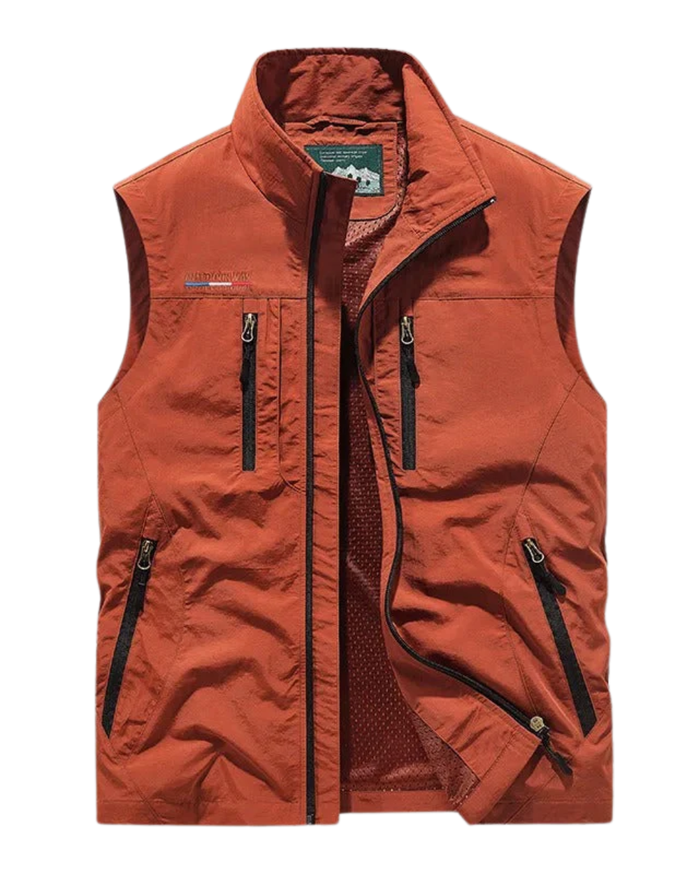 Darius - Gilet élégant avec multiples fermetures éclair