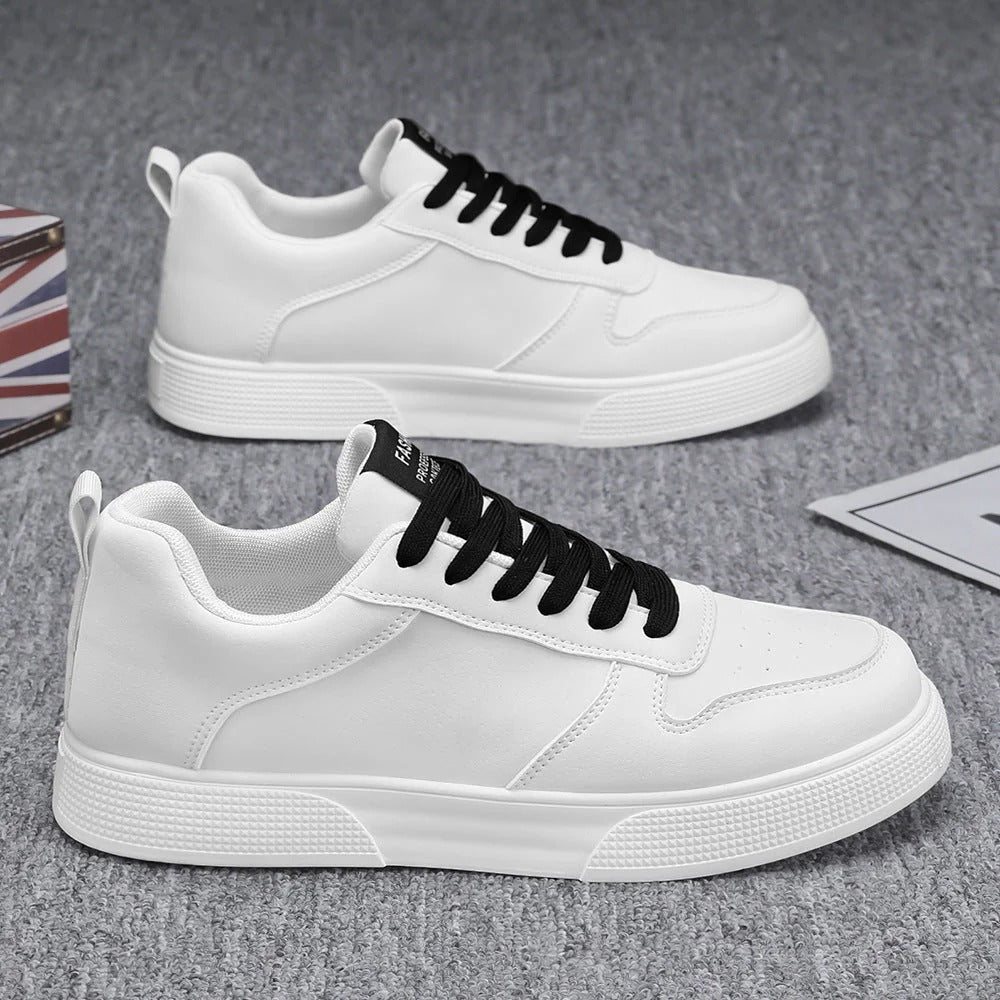 Hugo - Sneakers basses décontractées streetwear pour hommes, style Old Money
