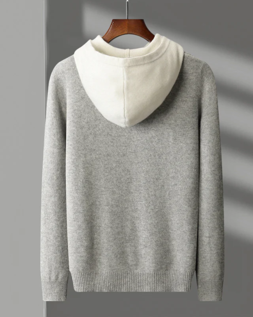 Sweat à capuche en laine mérinos Nova