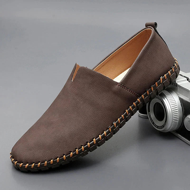 Santorini Mocassins en Cuir
