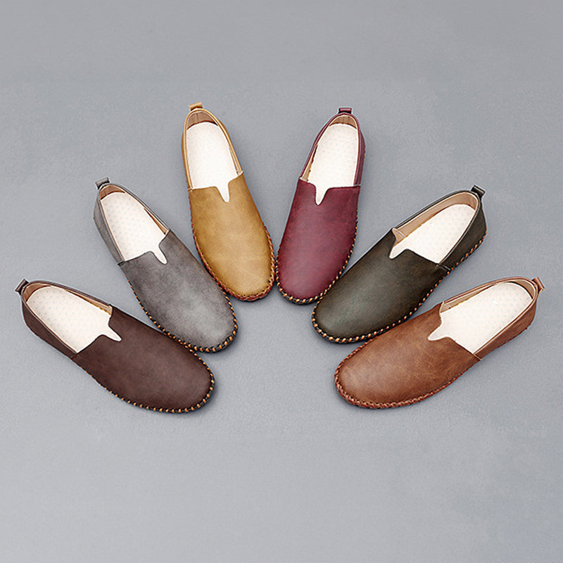 Santorini Mocassins en Cuir