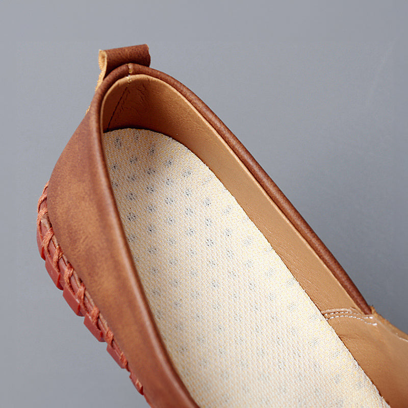 Santorini Mocassins en Cuir