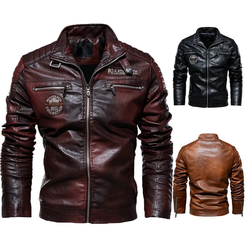 Veste en Cuir Roadster