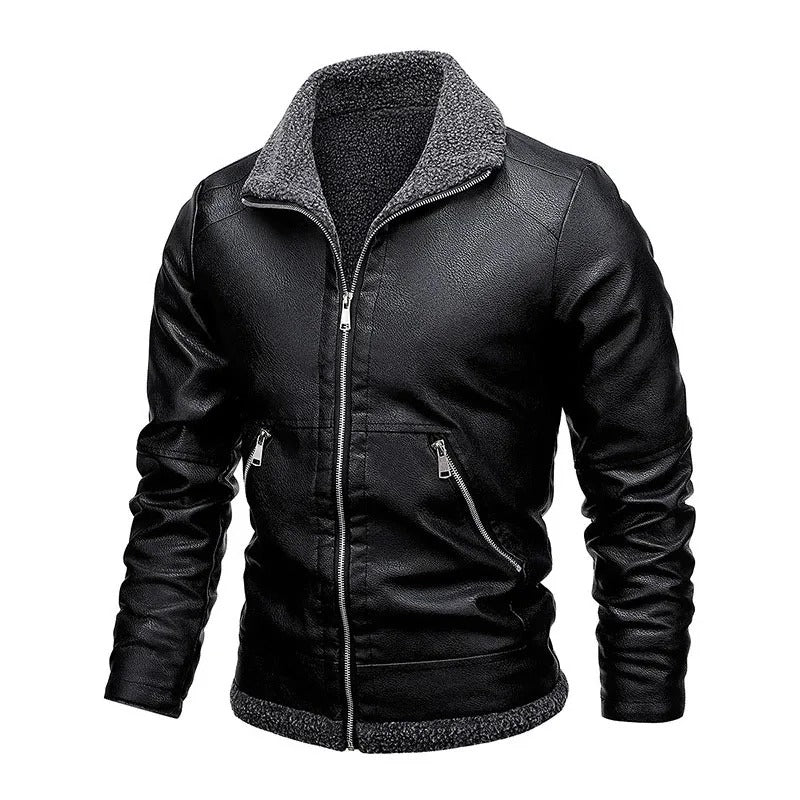 Maison Clément Paris | Veste en cuir polaire élégante