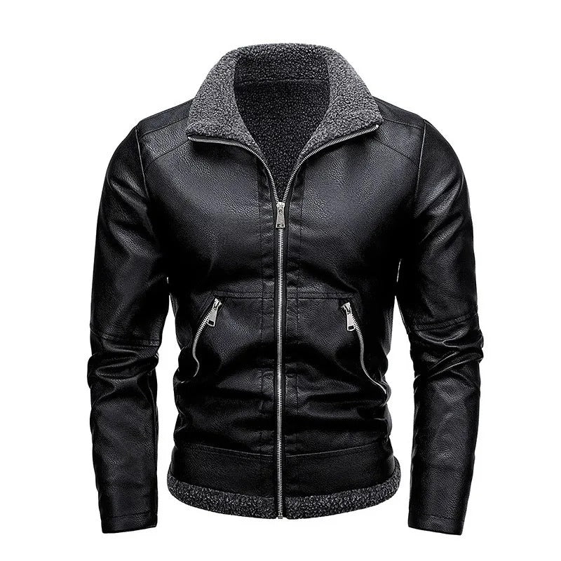 Maison Clément Paris | Veste en cuir polaire élégante