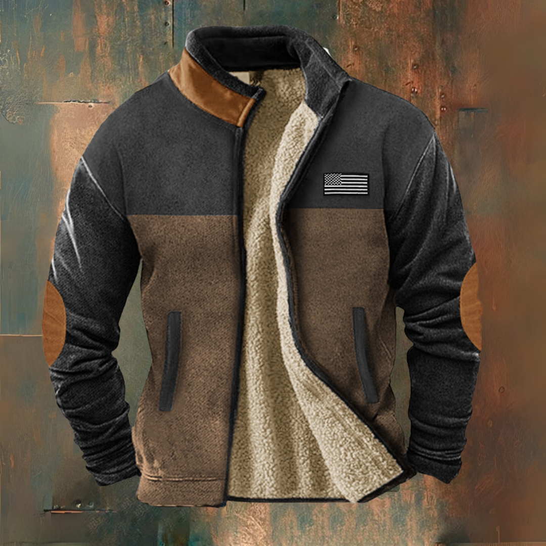 Veste en polaire décontractée