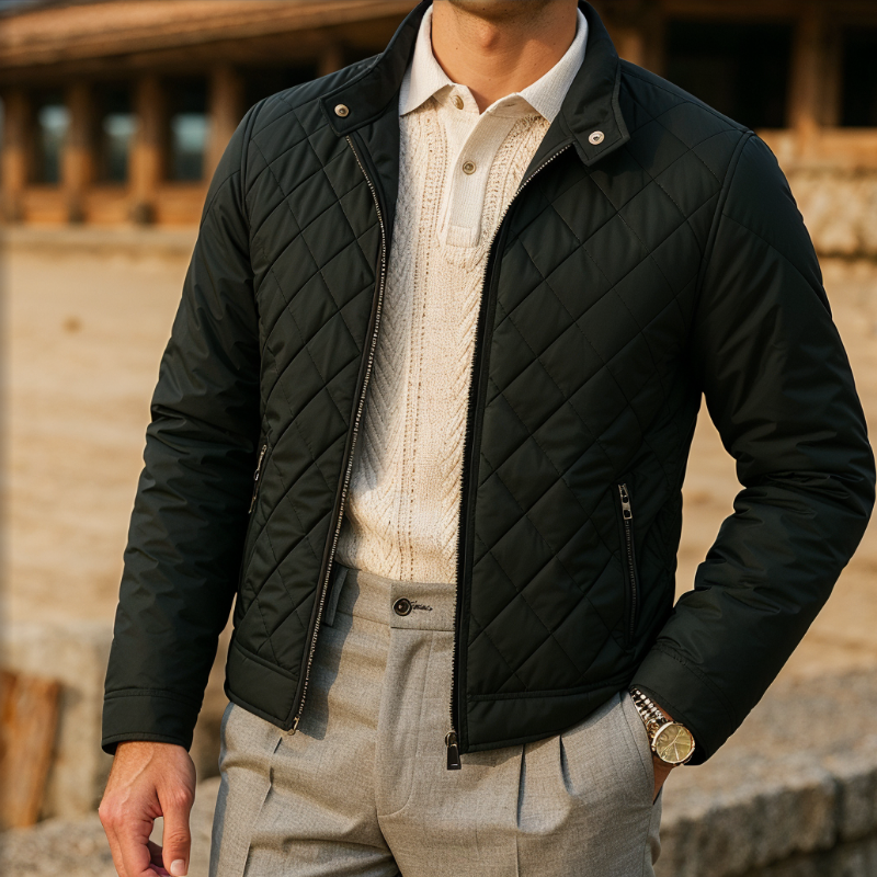 Hernando - Manteau décontracté pour homme – Style intemporel Old Money