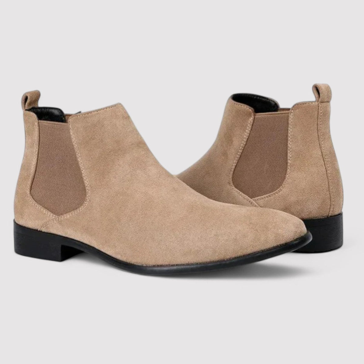 Cavani – Bottines Homme – Chukka en Daim Beige – Automne/Hiver 2025